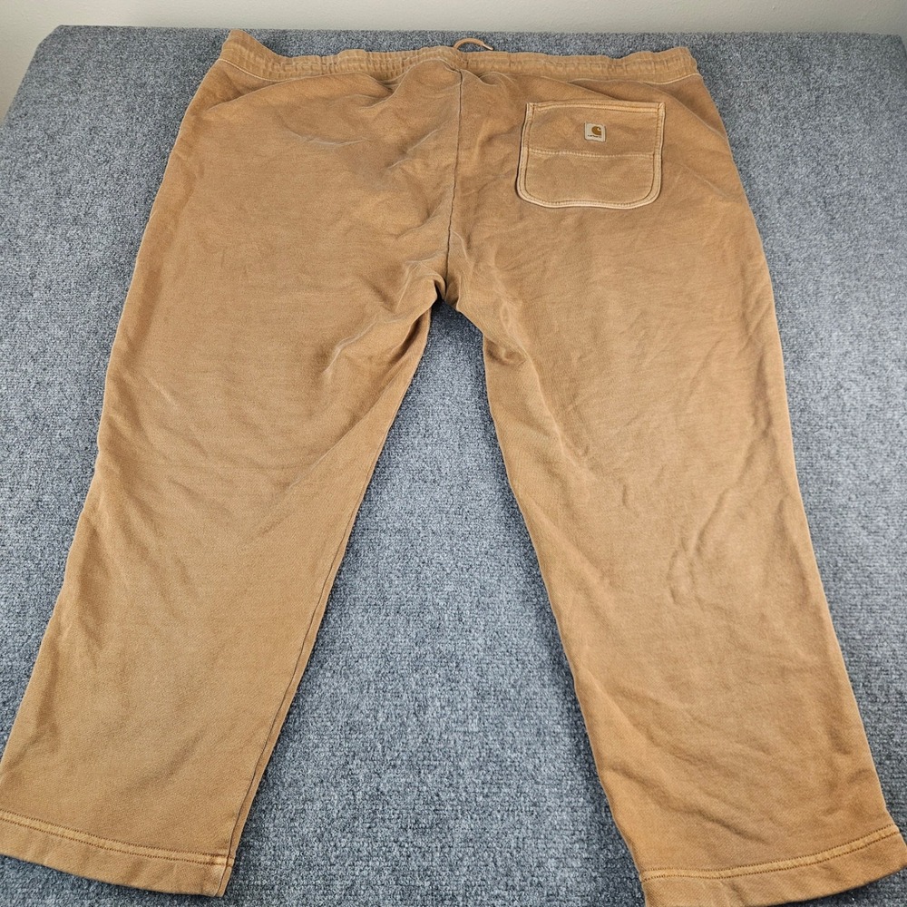 Carhartt Womens 3X Brown Relaxed Fit Joggers Cotton Tencel BN6196-W 106196 BRN - Picture 10 of 10